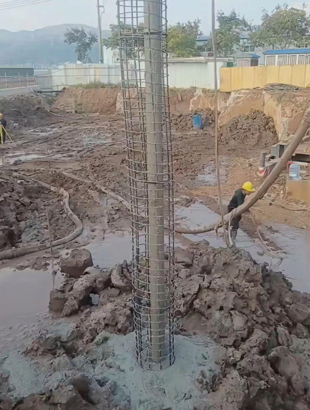 开封通许县长螺旋钻孔压灌桩